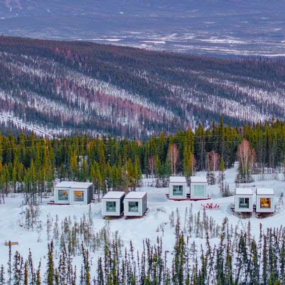 Borealis Basecamp Aerial